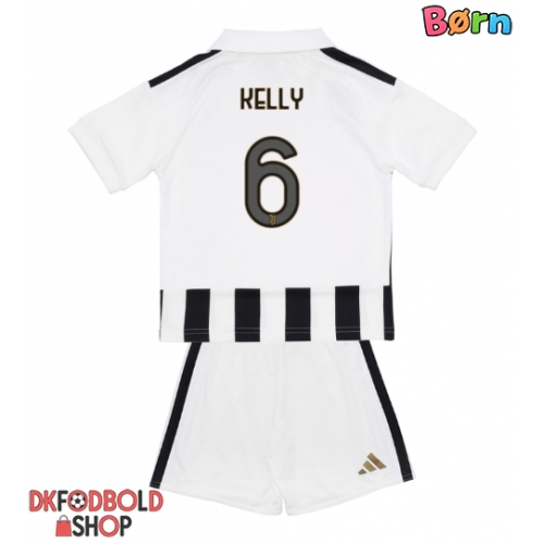Juventus Lloyd Kelly #6 Hjemmebanesæt Børn 2026-27 Kort ærmer (+ korte bukser)